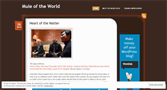 Desktop Screenshot of muleoftheworld.org