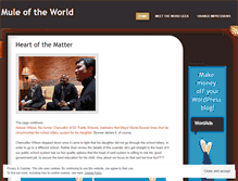 Tablet Screenshot of muleoftheworld.org